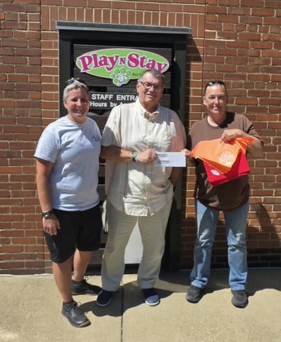 Rovers on the River Yields a Tail-Wagging Donation